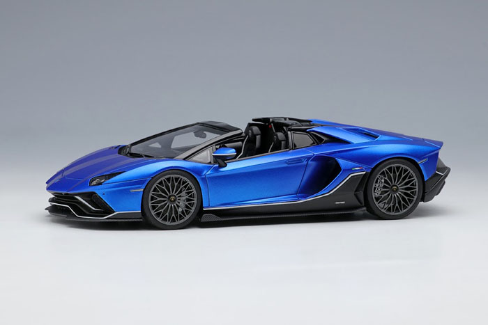 Photo1: **Preorder** EIDOLON EM637D Lamborghini Aventador LP780-4 Ultimae Roadster 2021 (Dianthus Wheel) Blu Aegeus Limited 60pcs