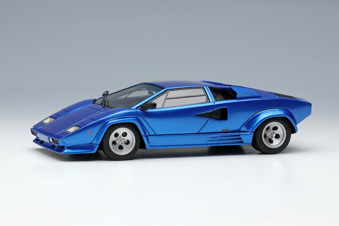Photo1: **Preorder** EIDOLON EM652C Lamborghini Countach LP5000 QV 1988 Metallic Blue Limited 50pcs