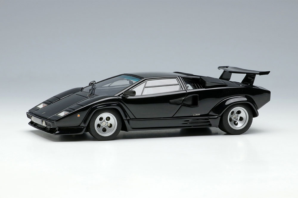 Photo1: **Preorder** EIDOLON EM652G Lamborghini Countach LP5000 QV 1988 with Rear Wing Black Limited 50pcs