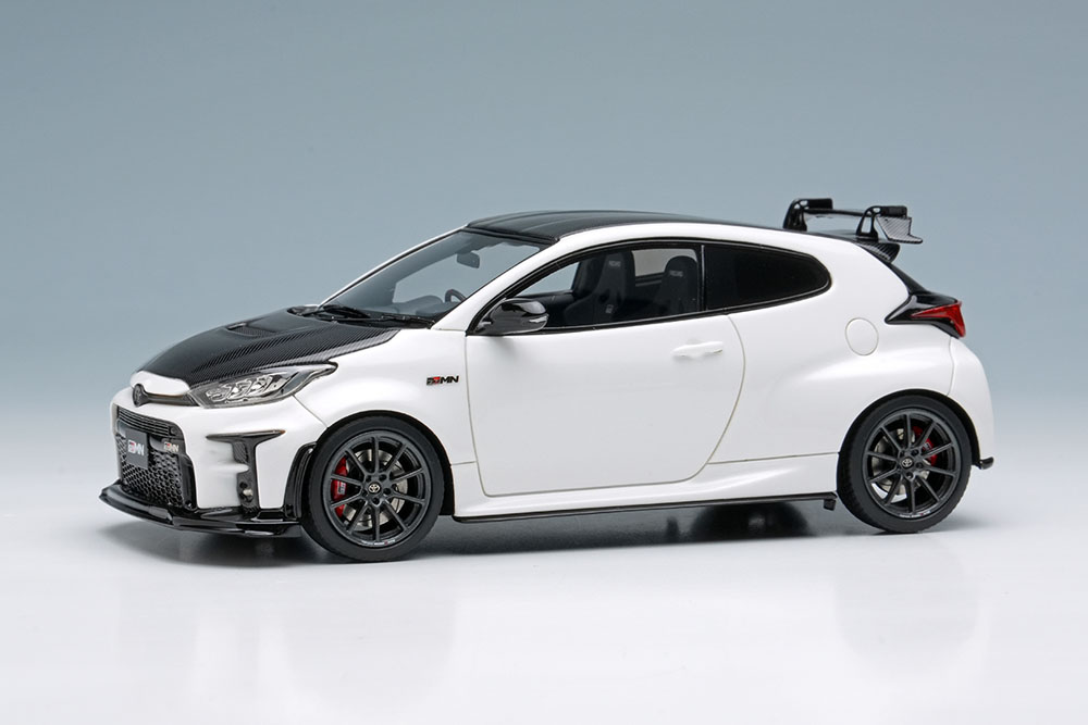 Photo1: **Preorder** EIDOLON EM656B Toyota GRMN Yaris Circuit Package 2022 Platinam White Pearl Mica