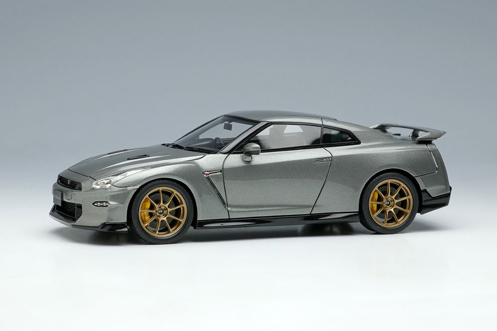 Photo1: **Preorder** EIDOLON EM684D Nissan GT-R Premium edition T-spec 2024 Dark Metal Gray