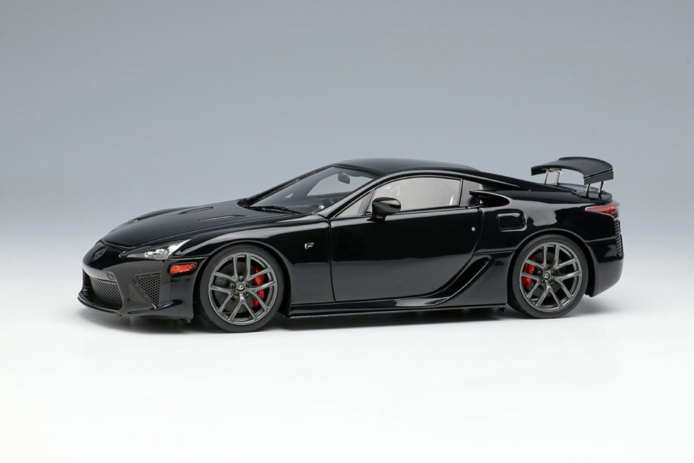 Photo1:  **Preorder** EIDOLON EM698B Lexus LFA 2010 Rear wing up Black Limited 80pcs