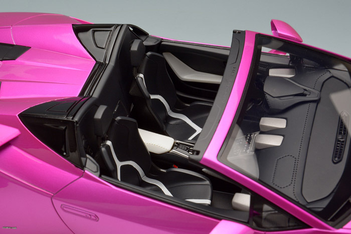 Photo: EIDOLON EML006SC2 1/18 Lamborghini Huracan LP610-4 Spider Flash Pink