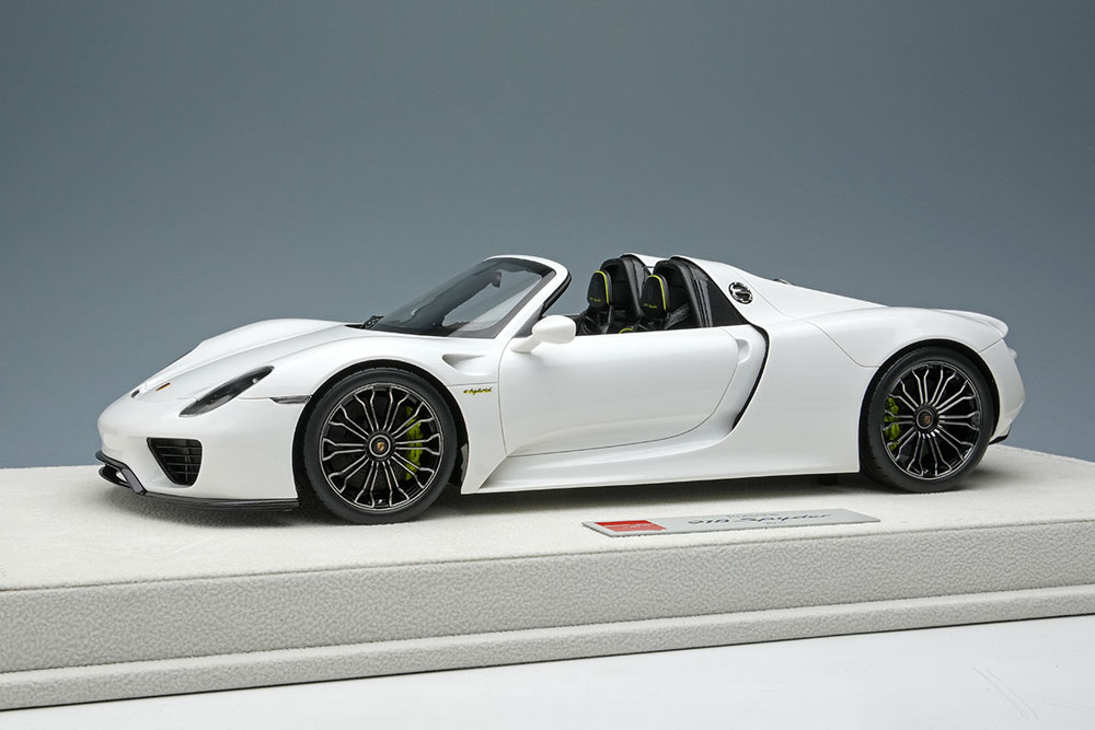 Photo1: **Preorder** EIDOLON EML045B 1/18 Porsche 918 Spyder 2011 White