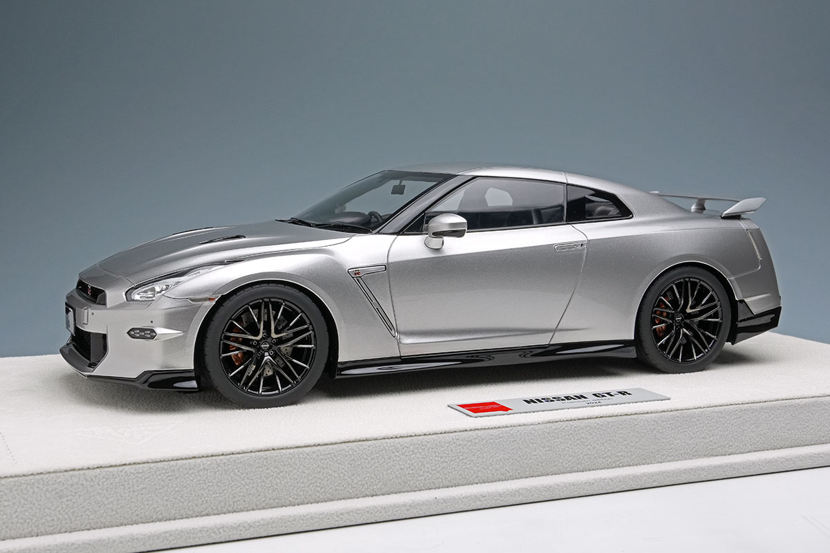 Photo1: **Preorder** EIDOLON EML083C 1/18 Nissan GT-R Premium edition 2024 Ultimate Metal Silver