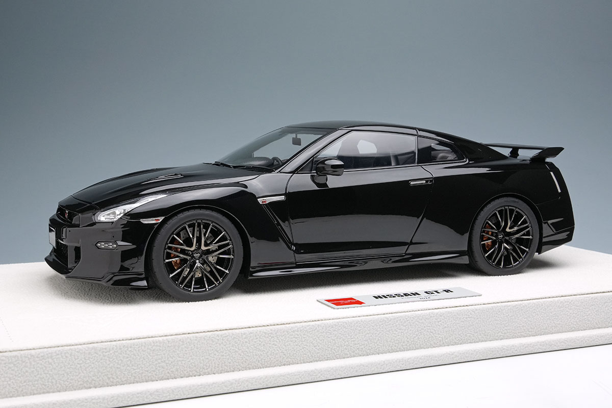 Photo1: **Preorder** EIDOLON EML083E 1/18 Nissan GT-R Premium edition 2024 Meteor Flake Black Pearl