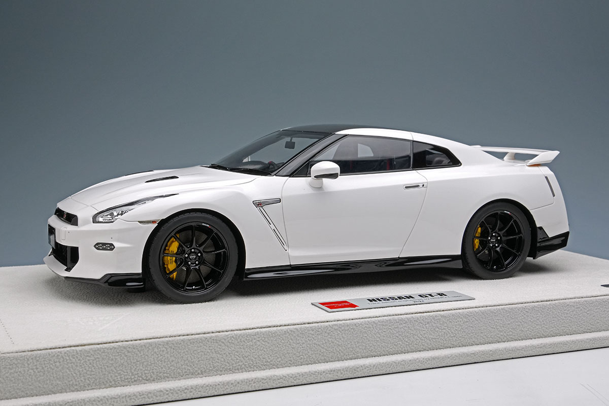 Photo1: **Preorder** EIDOLON EML084C 1/18 NISSAN GT-R Track edition engineered by NISMO T-spec 2024 Brilliant White Pearl Limited 50pcs