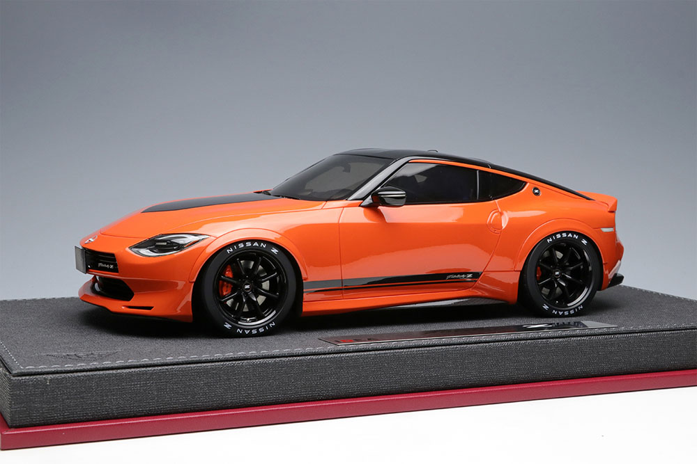 Photo1: IDEA IM072 1/18 Nissan Fairlady Z Customized Proto Tokyo Auto Salon 2022 Orange