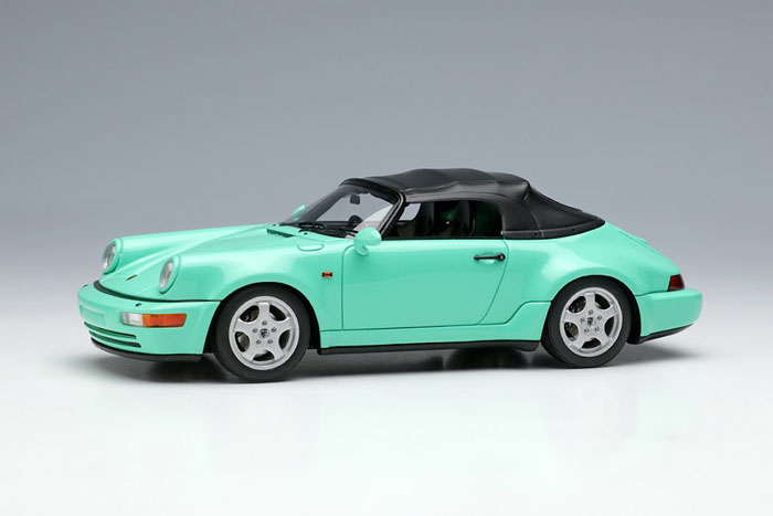Photo1: **Preorder** VISION VM166D Porsche 911(964) Speedster Turbo look 1993 Mint Green