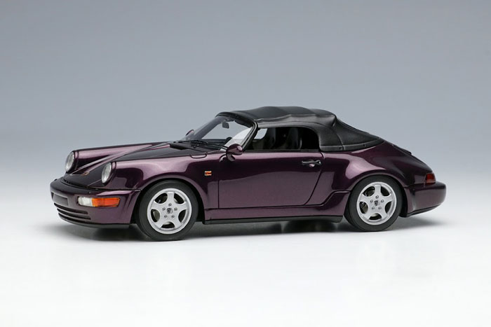 Photo1: **Preorder** VISION VM166E Porsche 911(964) Speedster Turbo look 1993 Amethyst Metallic