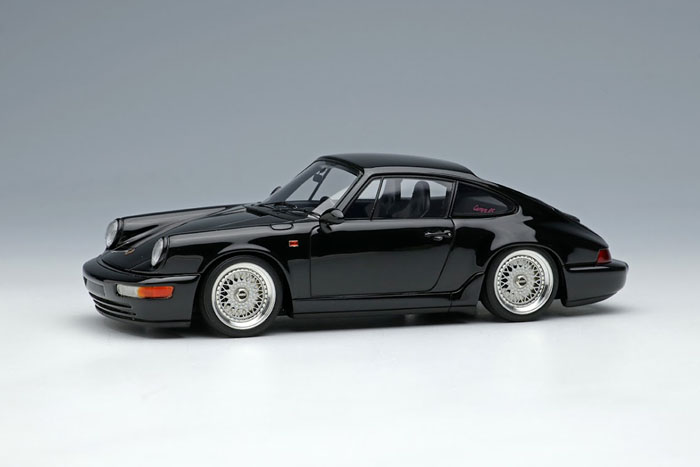 Photo1: **Preorder** VISION VM216B Porsche 911(964) Carrera RS 1992 (BBS RS 18inch wheel) Black Limited 60pcs