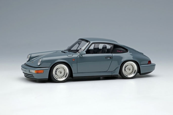 Photo1: **Preorder** VISION VM216E Porsche 911(964) Carrera RS 1992 (BBS RS 18inch wheel) Slate Gray Limited 60pcs