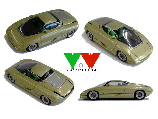 Photo1: YOW Modellini K046 CHEVROLET NIVOLA　Bertone